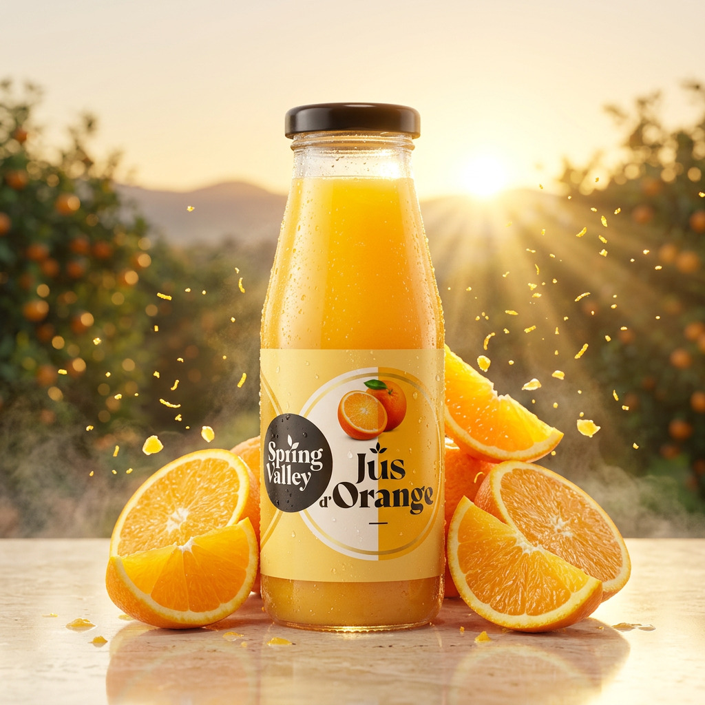 Bouteille Orange 25cL